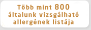 Allergiameghatározás vértesztből