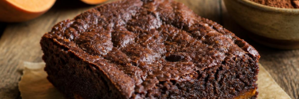 Édesburgonya brownie – gluténmentes desszert egyszerűen