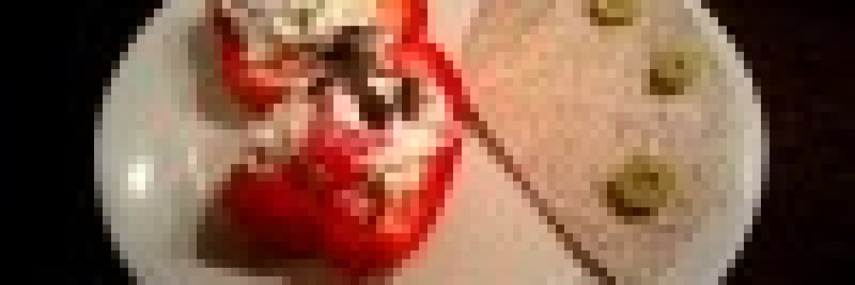 Tormás túrókrémmel töltött paprika tortillával