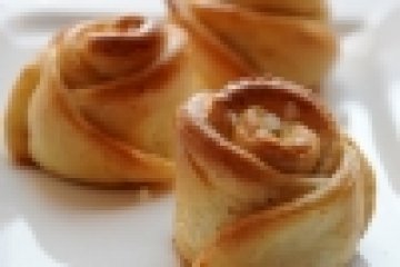 Banános kelt rózsa (tejmentes, tojásmentes)