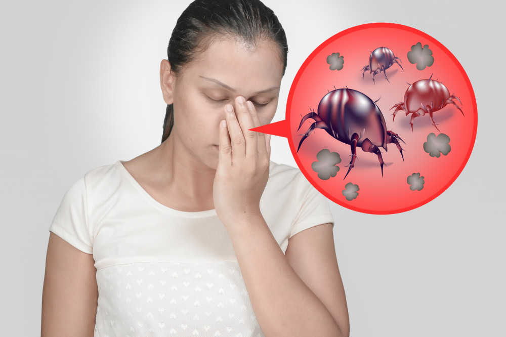 Nem múló náthás tüneteket okozhat a poratka allergia is.